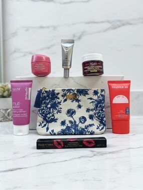 Skincare Travel Size Mini Bundle StriVectin Shisiedo Prevage Kiehl’s Lancôme NEW